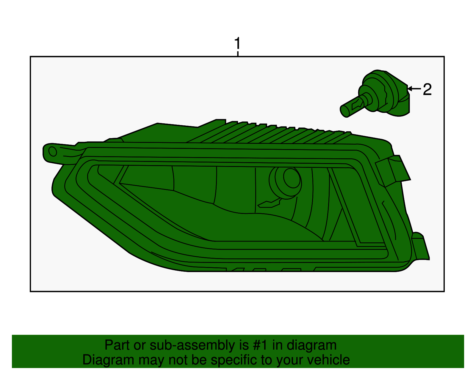 Fog Lamp Assembly 3CN-941-662