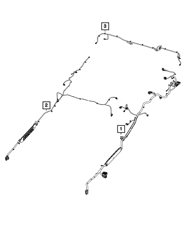 20222023 Ram 1500 Chassis Wiring 68523324AB My Mopar Parts
