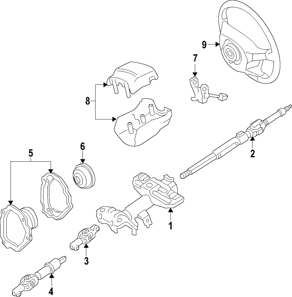 Steering Wheel - Toyota (45100-07080-C0)
