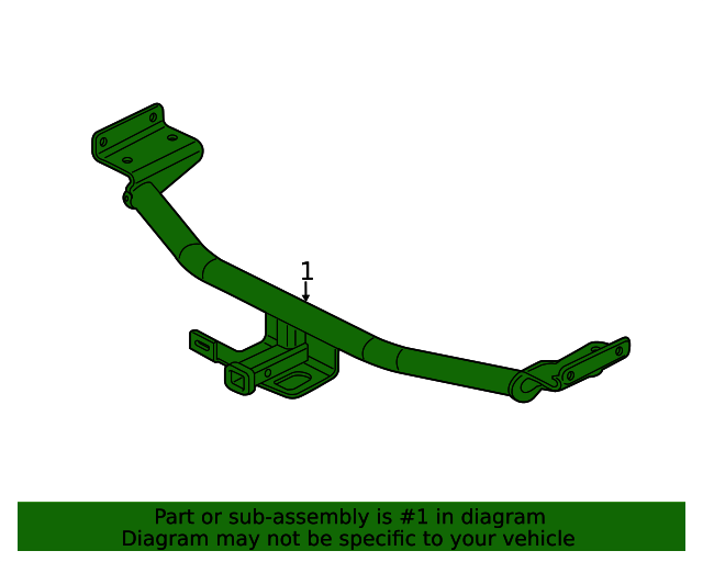 D3F61AU000 Tow Hitch 20192021 Hyundai Tucson Joseph Airport Hyundai