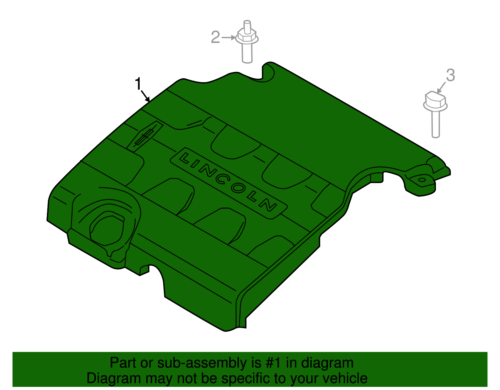 Engine Cover - Ford (GP5Z-6A949-A)