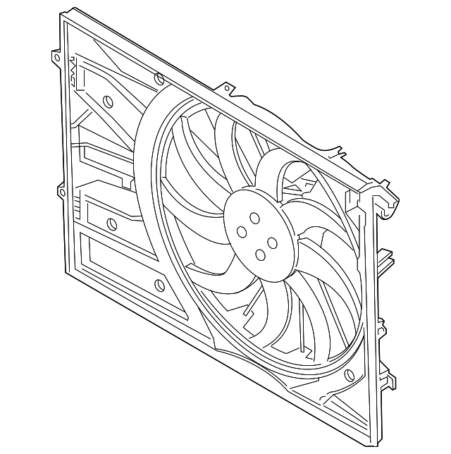 20192020 Hyundai Santa Fe Fan Assembly 25380S1300 OEM Parts Online