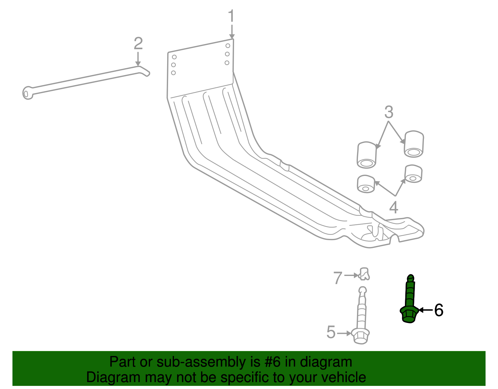 Spacer Bolt WHT-003-473