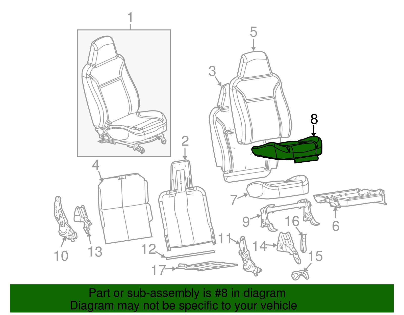 Cushion Cover - GM (89043223)