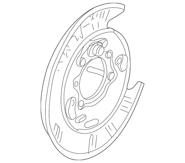 43110SJCA01 Plate, R Brake Back 20062014 Honda Ridgeline Honda