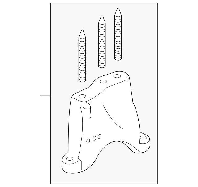 50655SZT013 Bracket, Transmission MountingBase 20122016 Honda