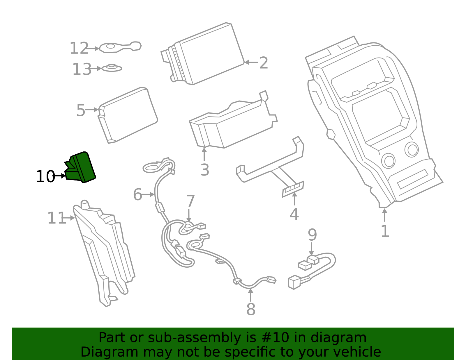 Control Module - Ford (HA1Z-19A387-AC)