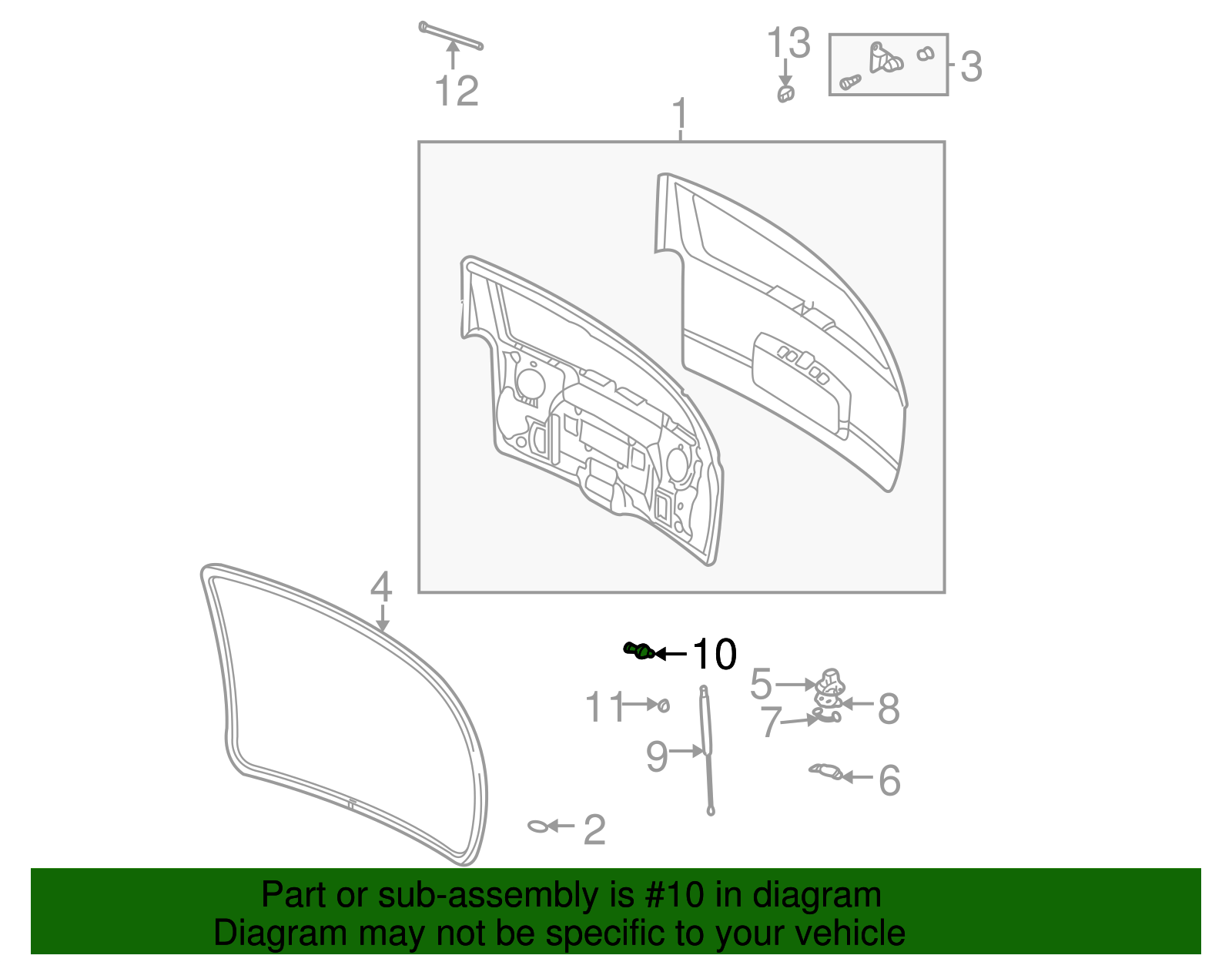 Support Strut Stud - GM (11569762)