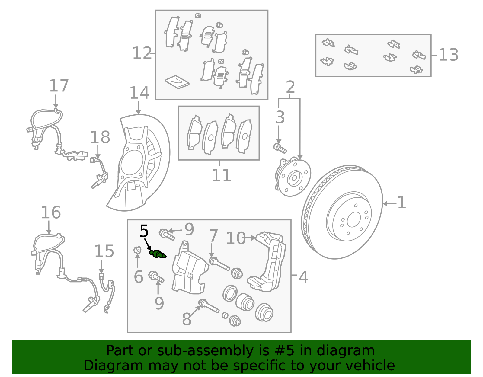 Brake Bleeder Screw - Scion (47547-20010)