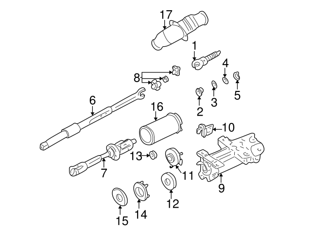 Genuine GM Lock Plate Retainer Ring 5694191