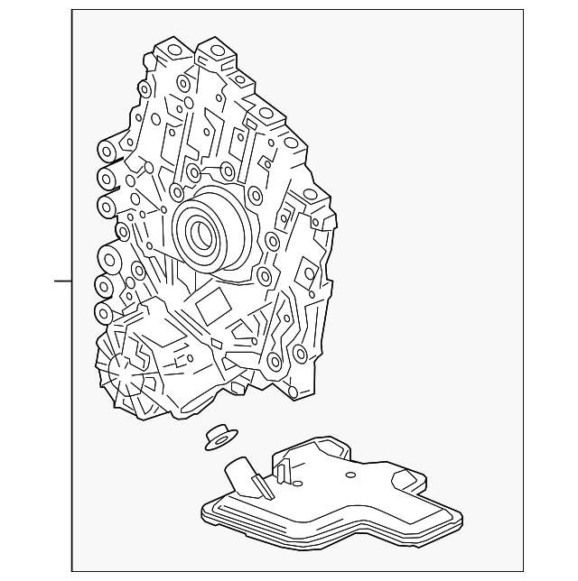 2019 Chevrolet Traverse Automatic Transmission Fluid Pump 24042244 GM
