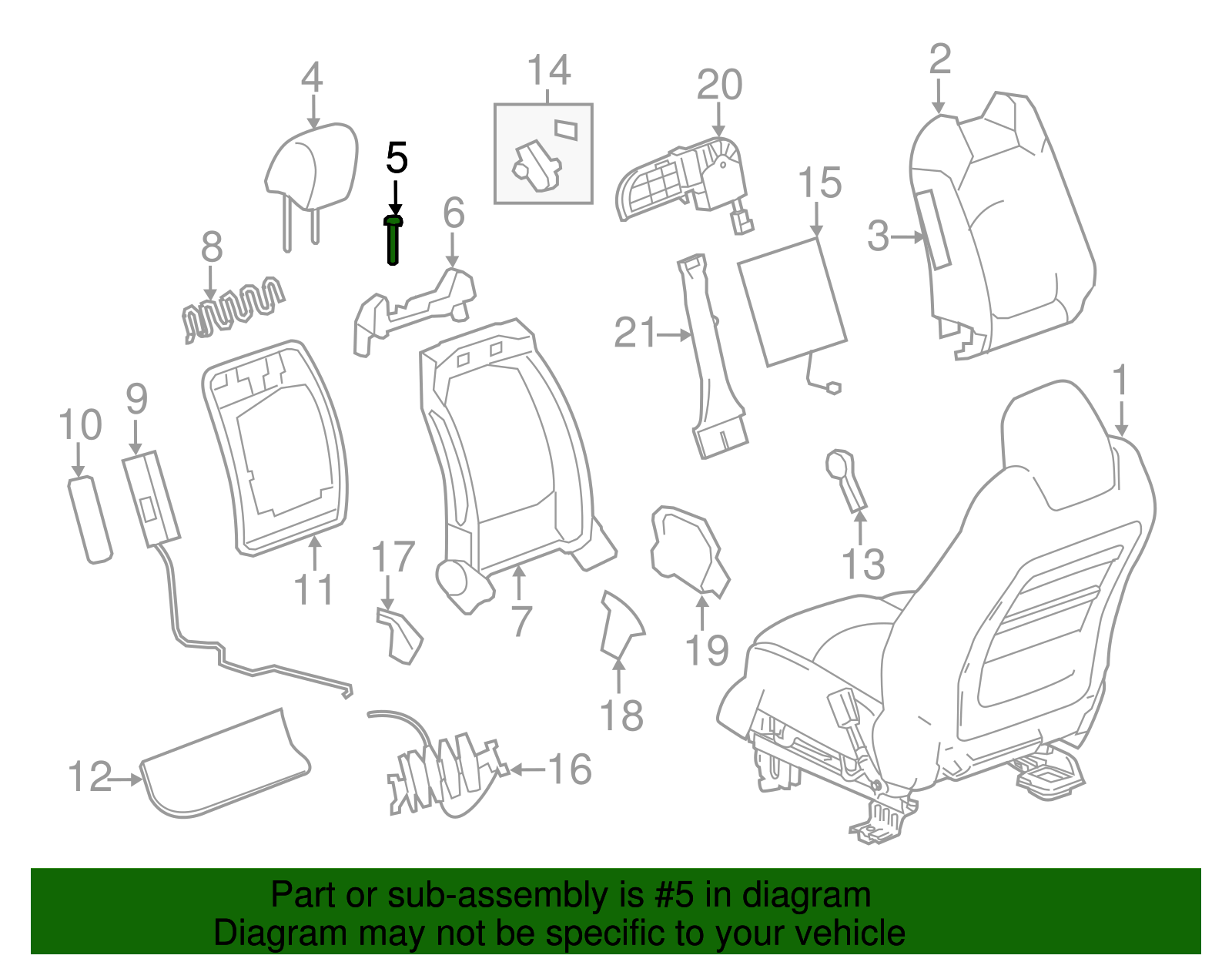 Headrest Guide (25796504)