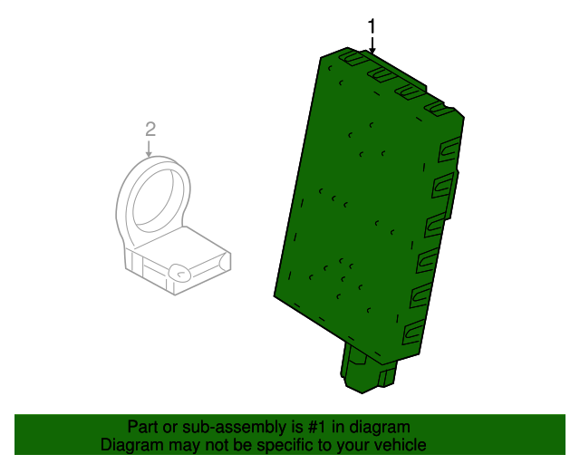 20082011 Ford Focus AntiTheft Module AS4Z15604A