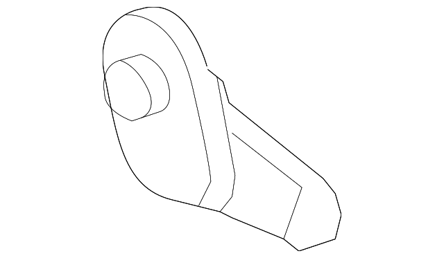 Front Seat Recliner Outer Finish Cover - GM (90366591)