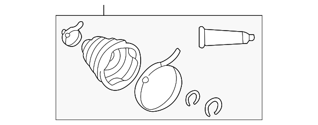Inner Boot - Toyota (04438-42201)