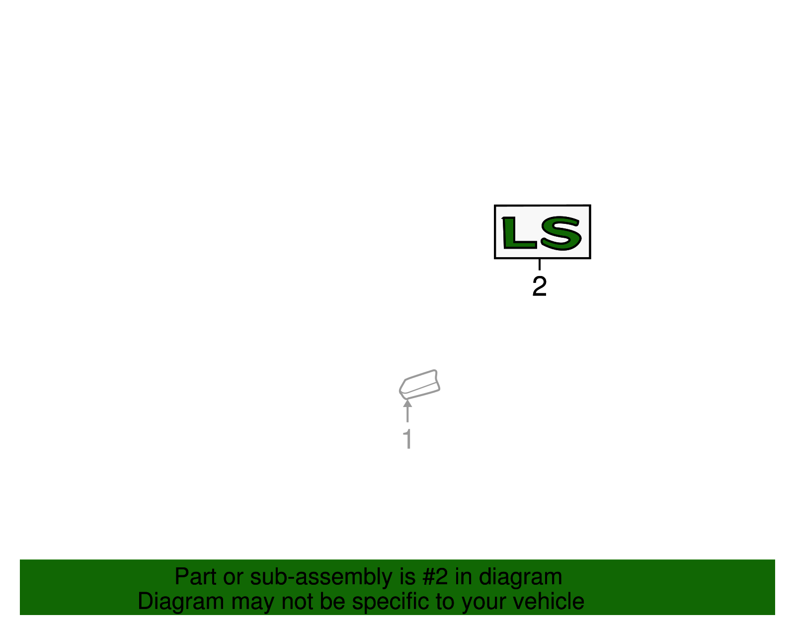 Nameplate - Ford (XW4Z-5442528-AA)