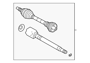 2018-2022 Land Rover Axle Assembly LR100475 | OEM Parts Online