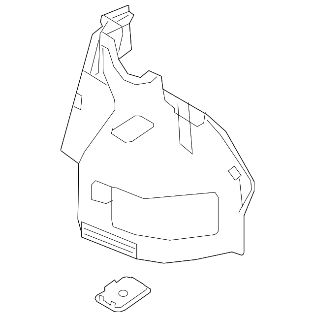 20182023 Toyota Camry Trunk Side Trim 6472106380C1 Legends Toyota