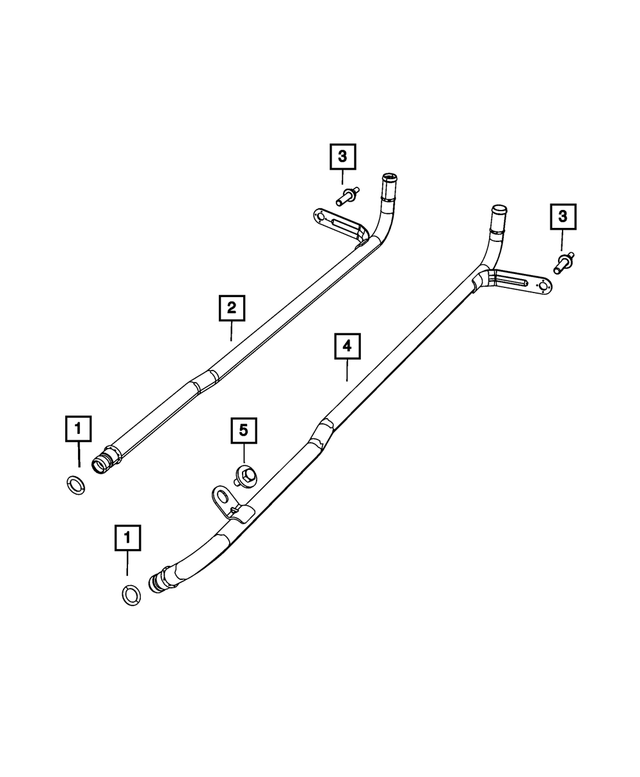 20152020 Dodge Coolant Inlet Tube 68165894AD MoparDirect