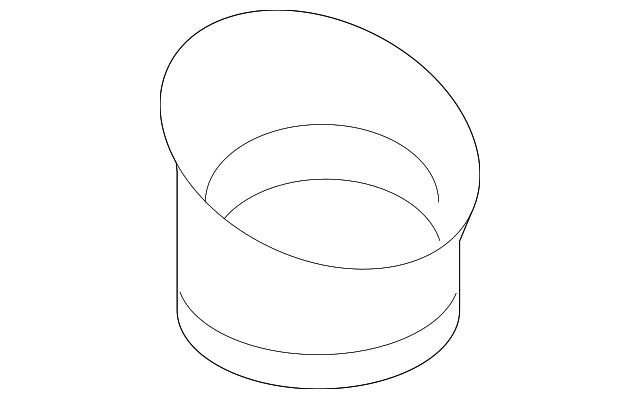 Air Cleaner Outlet Duct Insert - GM (96536699)