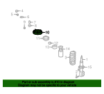 01 06 Mitsubishi Montero Shock Mount Mr Auto Parts