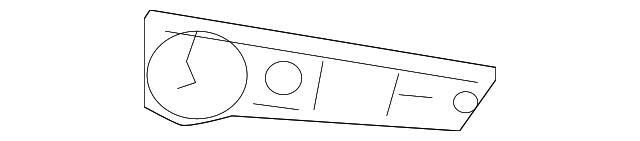 2007-2012 Hyundai Veracruz Bumper Cover Support Bracket 86593-3J000 ...