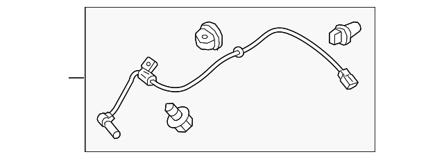 ABS Wheel Speed Sensor Front Right ACDelco GM Original Equipment 84375752 ABS Wheel Speed Sensor Front Right ACDelco GM Original Equipment 84375752
