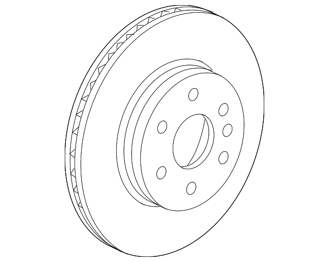 Front Disc Brake Rotor - GM (94775725)