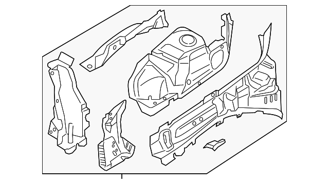 Apron Assembly - Ford (GG9Z-16055-A)