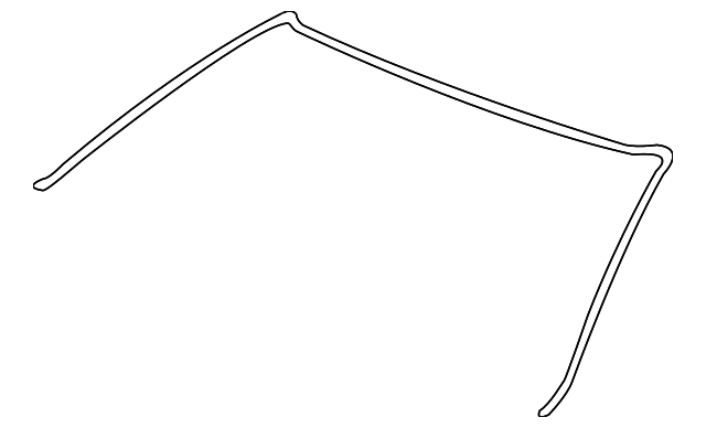 Molding, W/S Upper Rvl - GM (88897269)