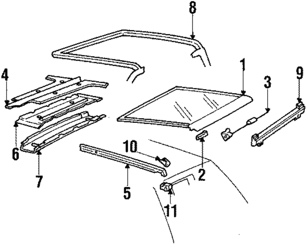 Weatherstrip - GM (20211821)