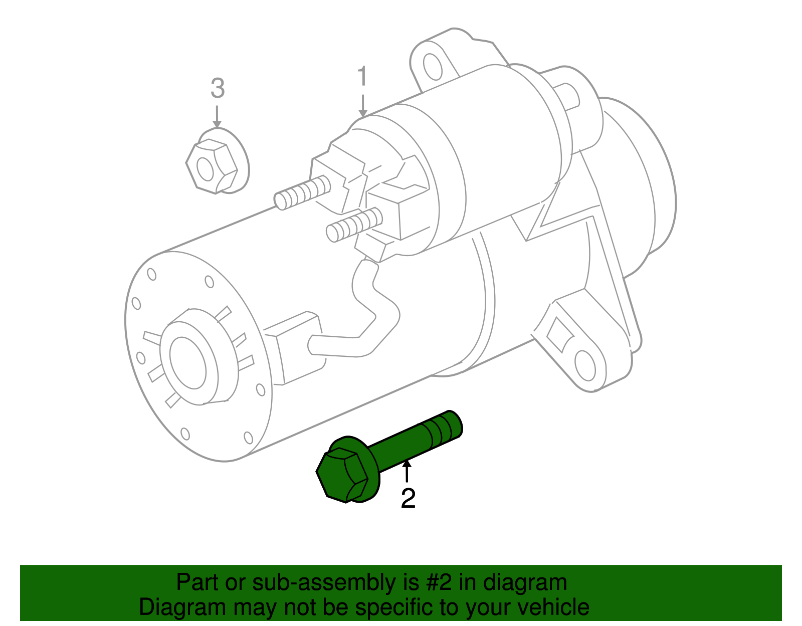 Secondary Air Injection Stud - GM (11518994)