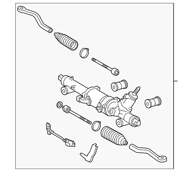 4420053131 Rack And Pinion Assembly 20062015 Lexus My L Parts