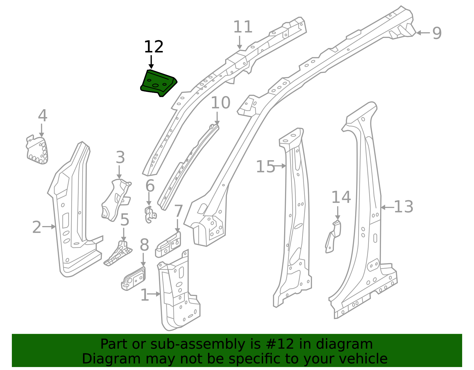 31484832 - High-Quality Roof Header Panel Bracket for 2019-2025 Volvo ...