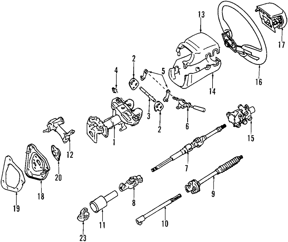 Steering Wheel - Toyota (45100-34021-B1)