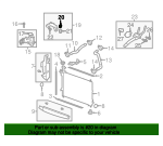 GM 3.6 COOLANT OUTLET ORING NEW GM #12584040 GM 3.6 COOLANT OUTLET ORING NEW GM #12584040