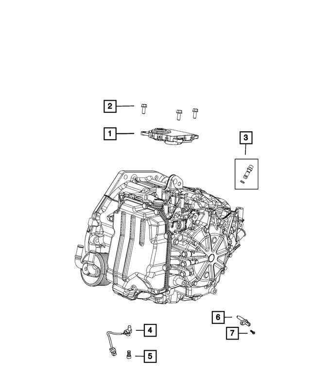 MOPAR GENUINE TRANSMISSION CONTROL MODULE RL100693AA RL100693AA