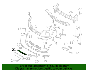 2021-2022 Hyundai Palisade Skid Plate 86577-S8BA0 | OEM Parts Online