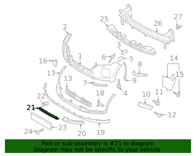 20212022 Hyundai Palisade Skid Plate 86577S8BA0 OEM Parts Online