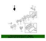 Genuine Nissan Sun Load Sensor 28576-9BH0A