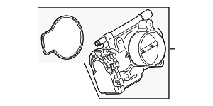 Autodayplus Electronic Throttle Body For Mazda 2.3L 2.0L 2003-2007 - 55mm