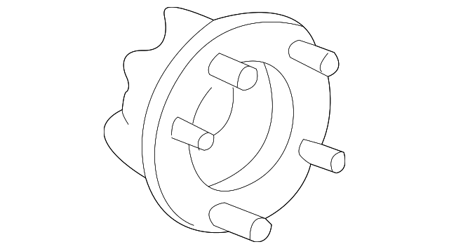 Wheel Lug Stud - GM (88891742)