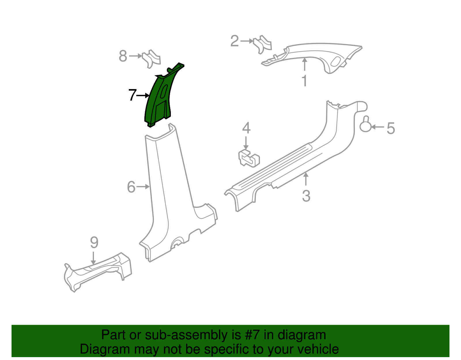 Trim - GM (96650319)