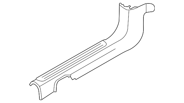 Driver Side Rocker Panel Molding - GM (96649830)