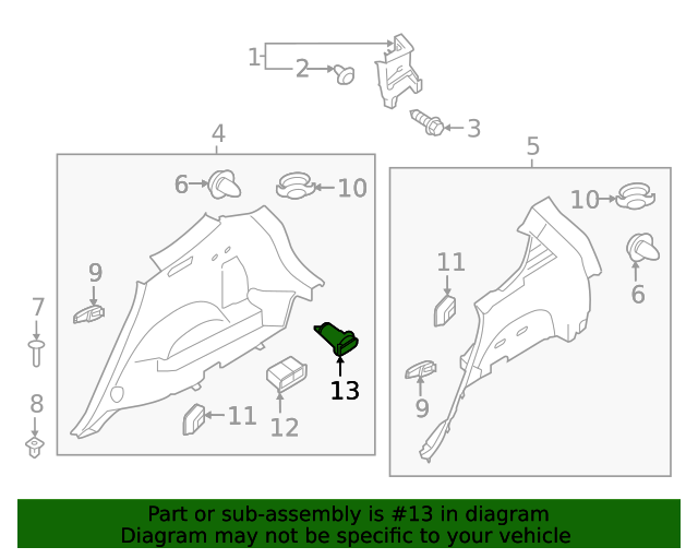 Genuine Hyundai 95120-3X000 Socket Assembly