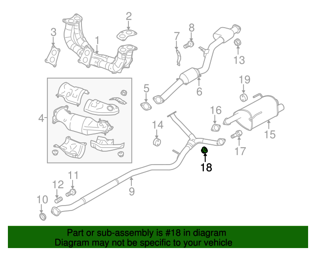 20152021 Subaru OEM NEW 1520 Subaru Impreza Legacy Outback