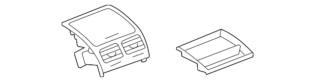 Center Outlet - Volkswagen (7L6-819-727-AH-3X1)