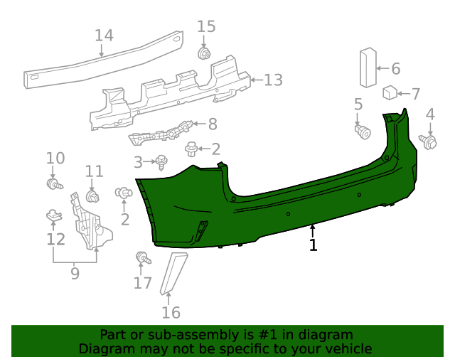 5215948938 Bumper Cover 20182022 Lexus Longo Lexus Parts