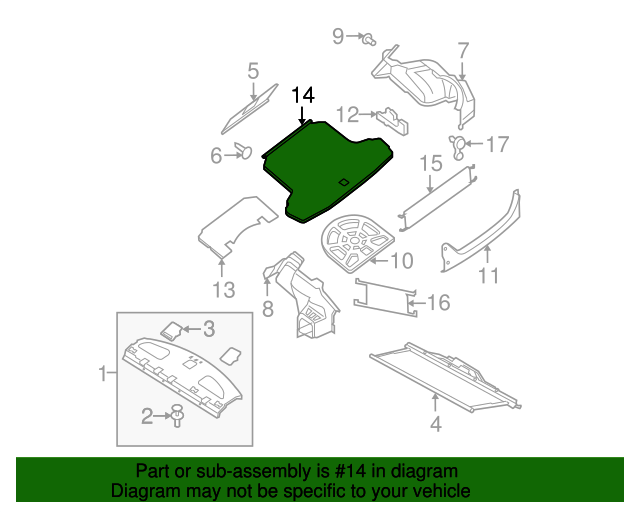 20102014 Nissan Maxima Floor Mat 84902ZY80A Nissan Parts Plus