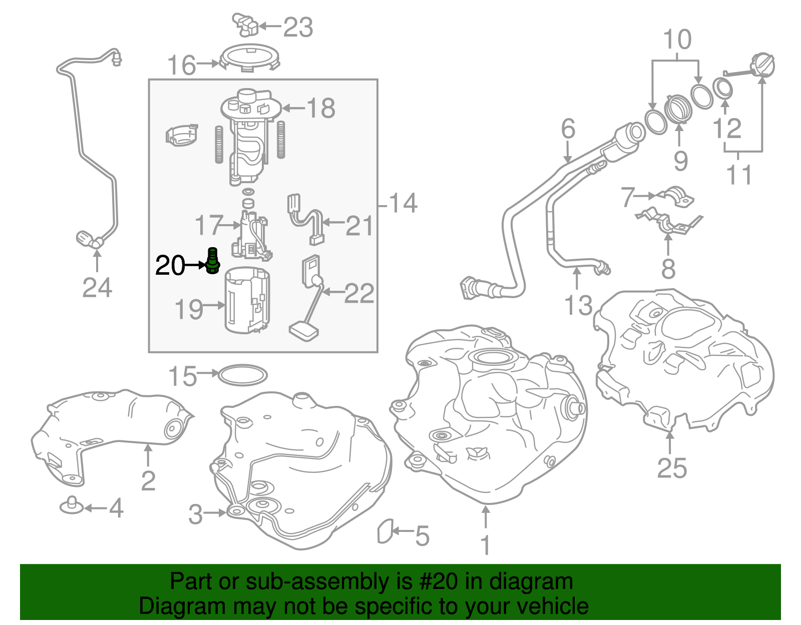 Fuel Injection Pressure Regulator - Scion (23280-21010)